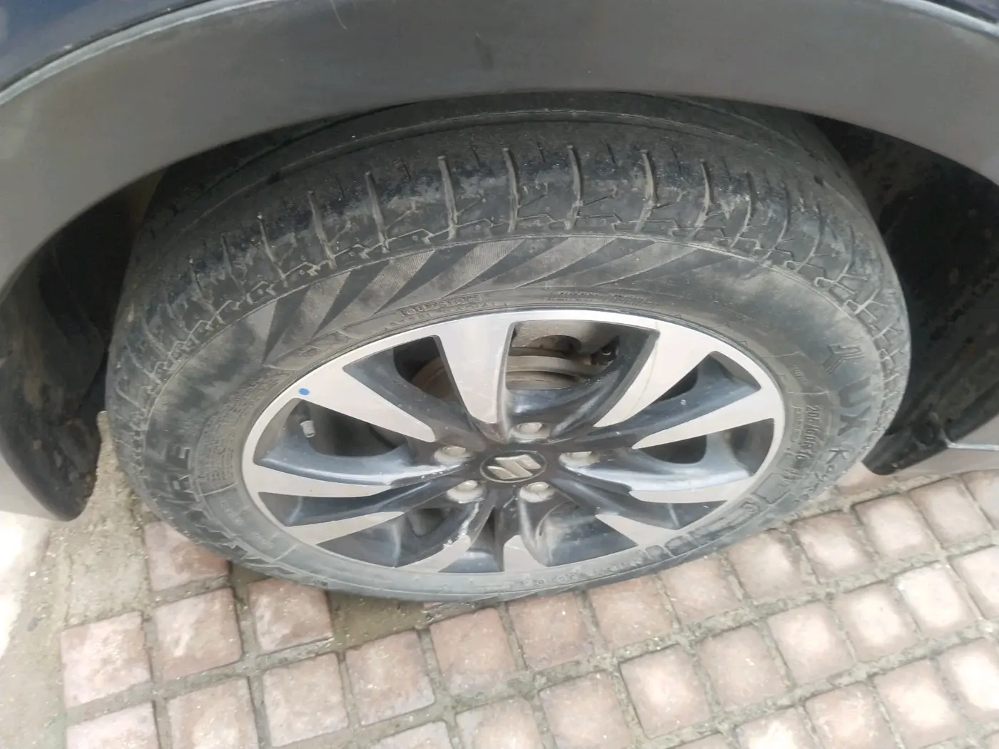 2017 Maruti S Cross ZETA 1.3, Diesel, Manual, 88,800 km, tyre