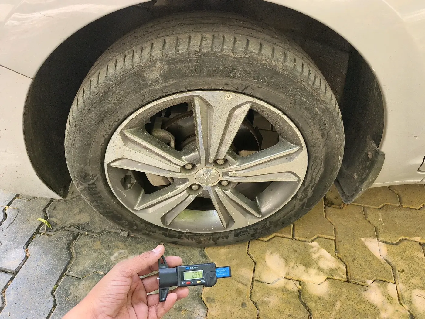 2018 Hyundai Verna 1.6 VTVT SX, Petrol, Manual, 67,000 km, tyre