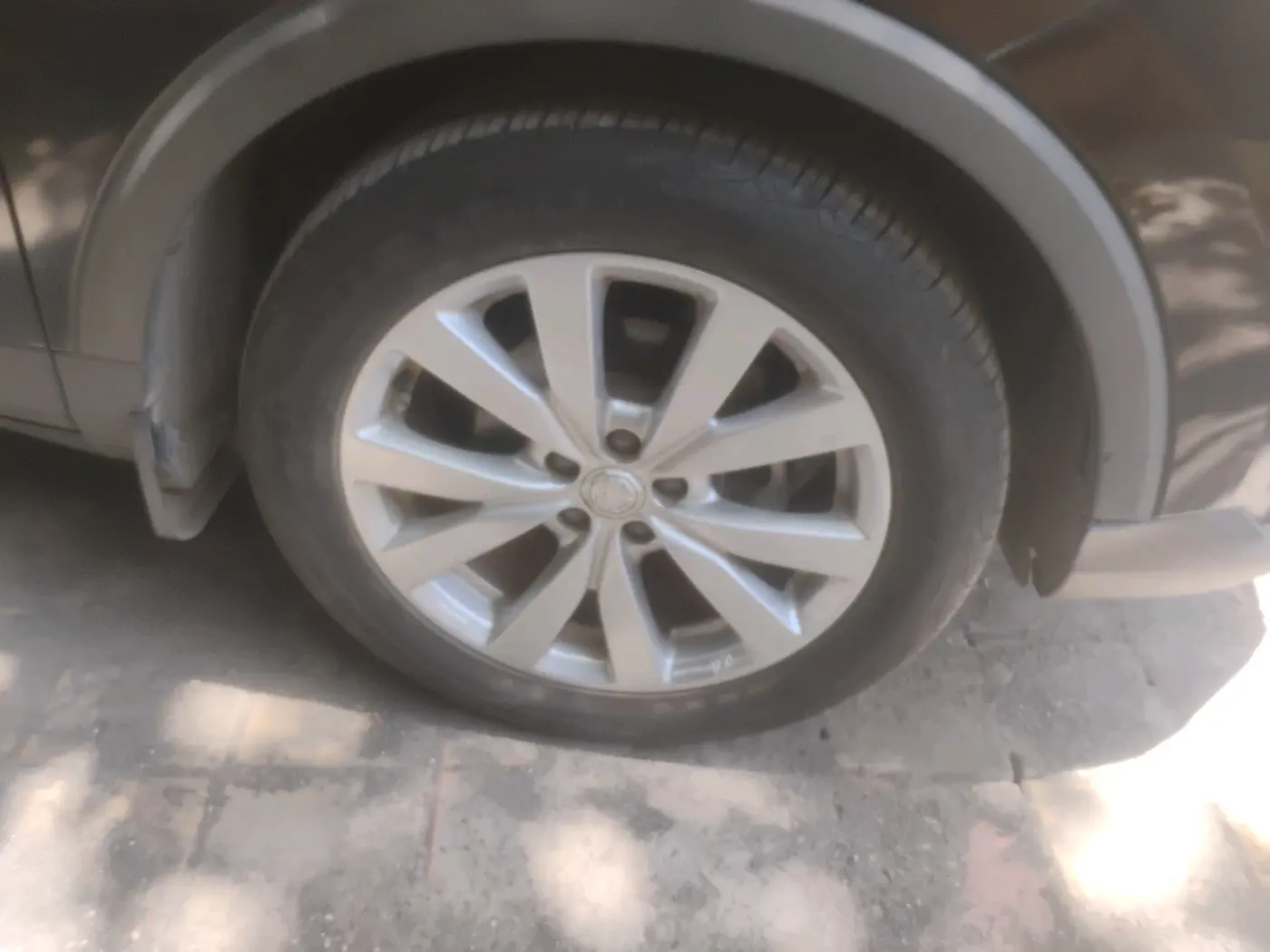 2024 MG ASTOR Select 1.5 CVT (Ivory), Petrol, Automatic, 15,043 km, tyre