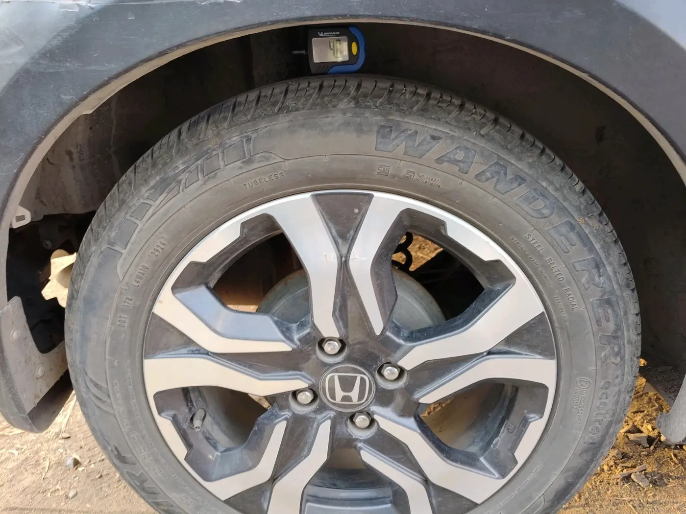 2018 Honda WR-V 1.2L I-VTEC S MT, Petrol, Manual, 86,896 km, tyre