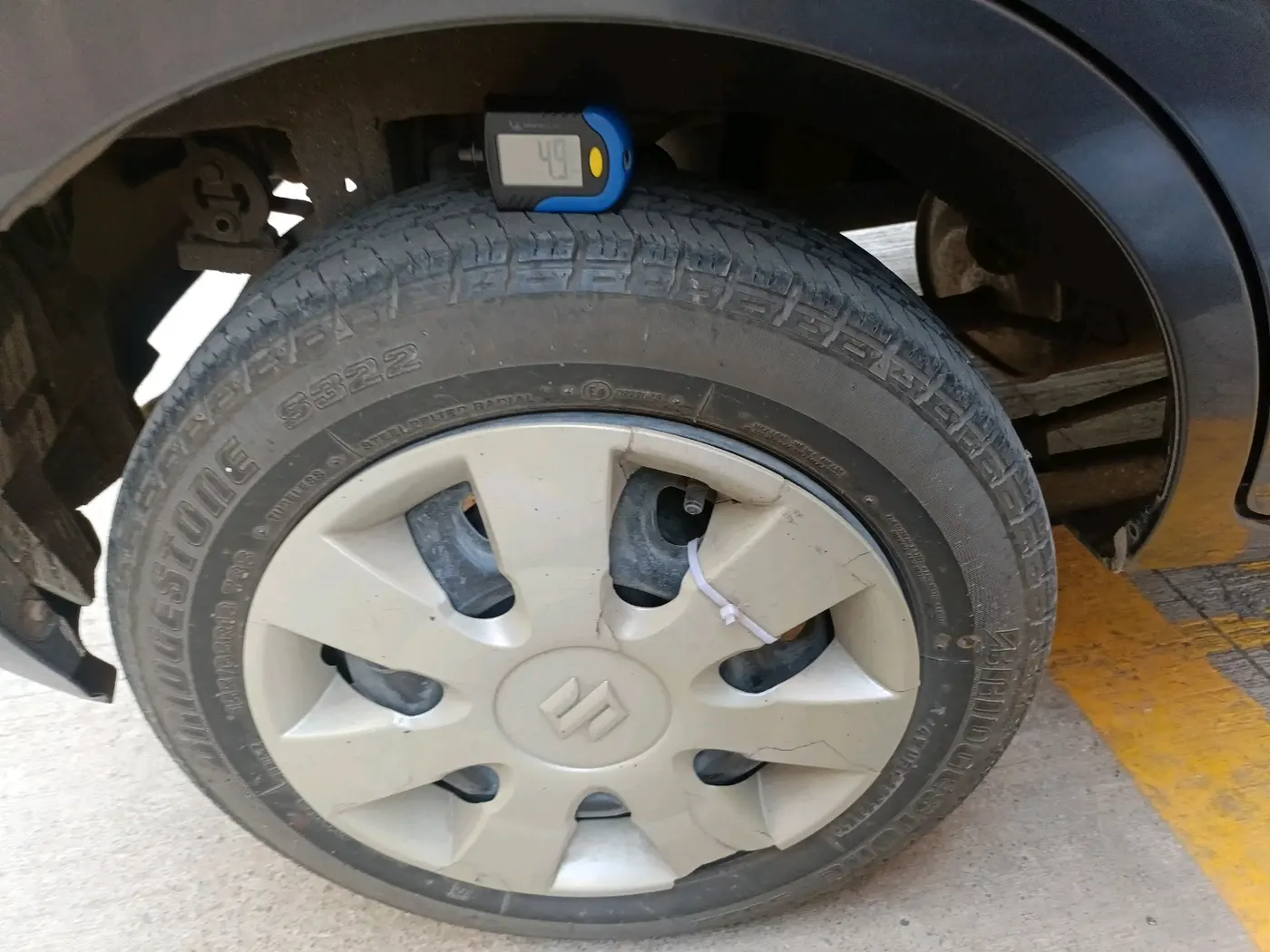 2017 Maruti Alto K10 VXI (O) AMT, Petrol, Automatic, 30,261 km, tyre