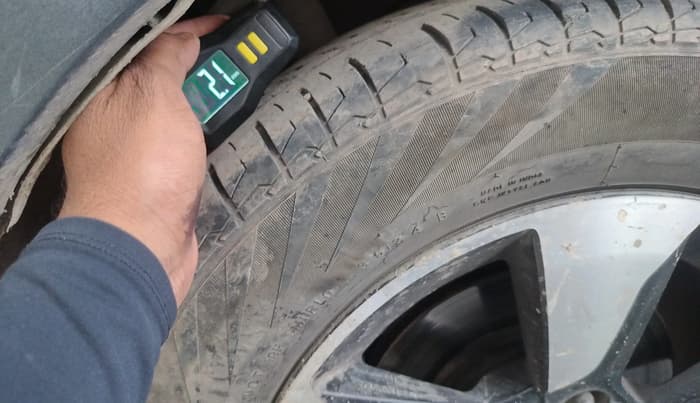 2018 Tata NEXON XZA PLUS PETROL, Petrol, Automatic, 73,909 km, tyre