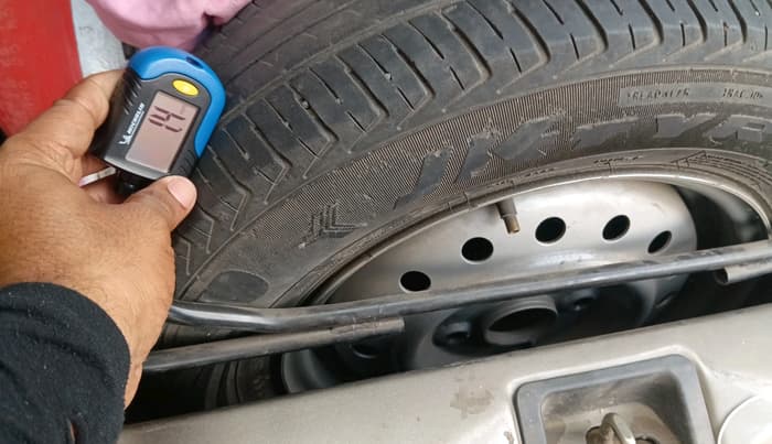 2021 Maruti New Wagon-R LXI CNG 1.0, CNG, Manual, 79,284 km, tyre