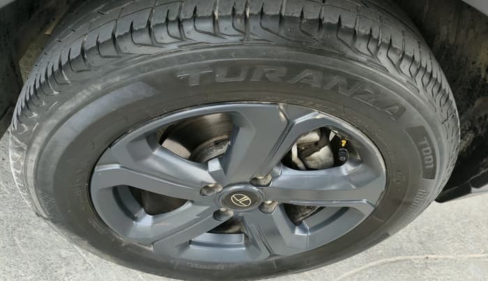 2023 Tata NEXON XZ PLUS PETROL SUNROOF DARK EDITION, Petrol, Manual, 24,925 km, tyre