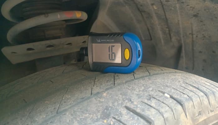 2024 Tata Harrier Fearless Dark Edition, Diesel, Manual, 58,814 km, tyre