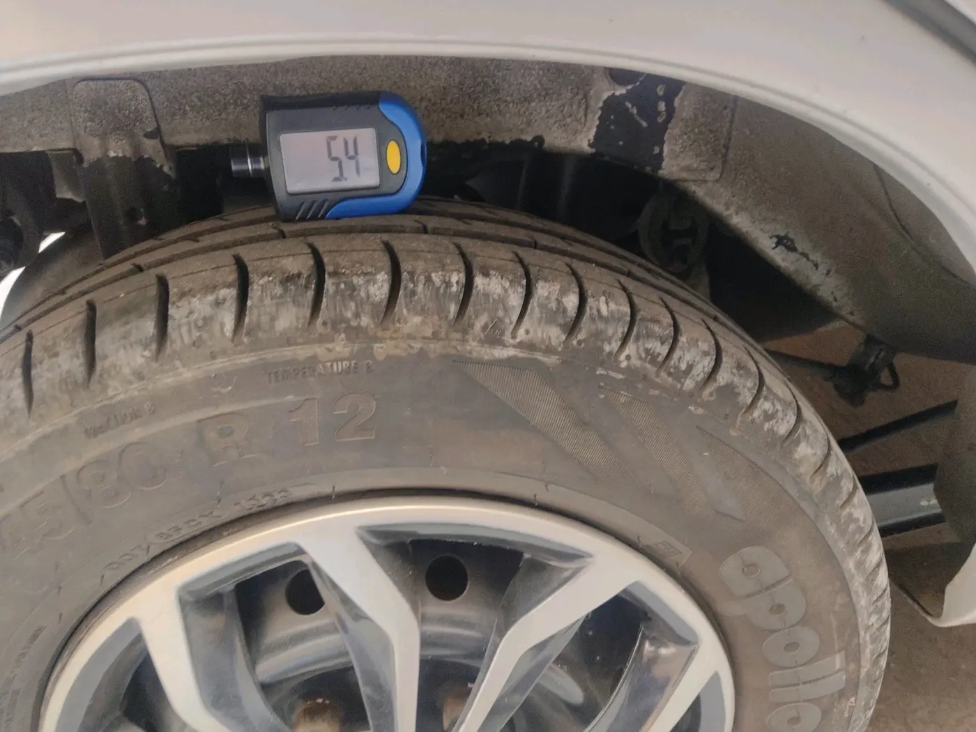 2012 Maruti Alto LXI, Petrol, Manual, 91,614 km, tyre