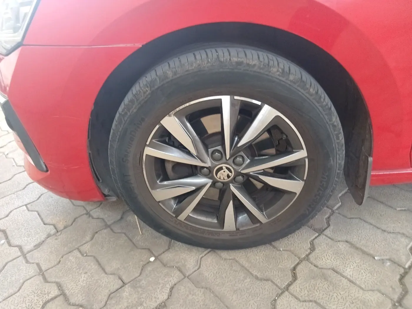 2022 Skoda SLAVIA STYLE 1.5L TSI DSG, Petrol, Automatic, 20,370 km, tyre