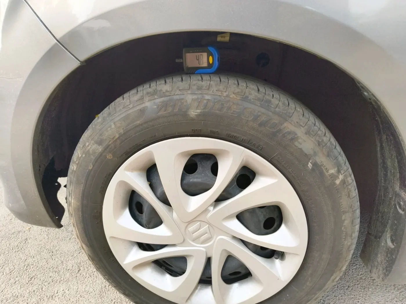 2024 Maruti Celerio VXI AMT, Petrol, Automatic, 6,714 km, tyre