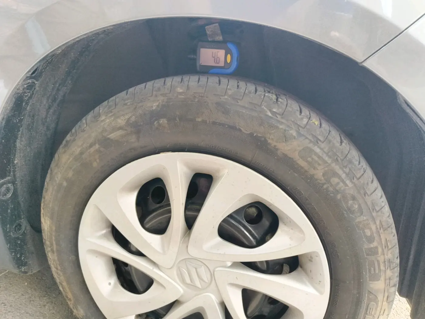 2024 Maruti Celerio VXI AMT, Petrol, Automatic, 6,714 km, tyre