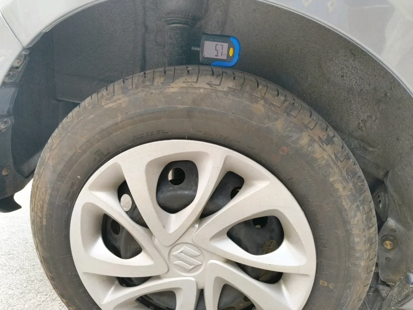 2024 Maruti Celerio VXI AMT, Petrol, Automatic, 6,714 km, tyre