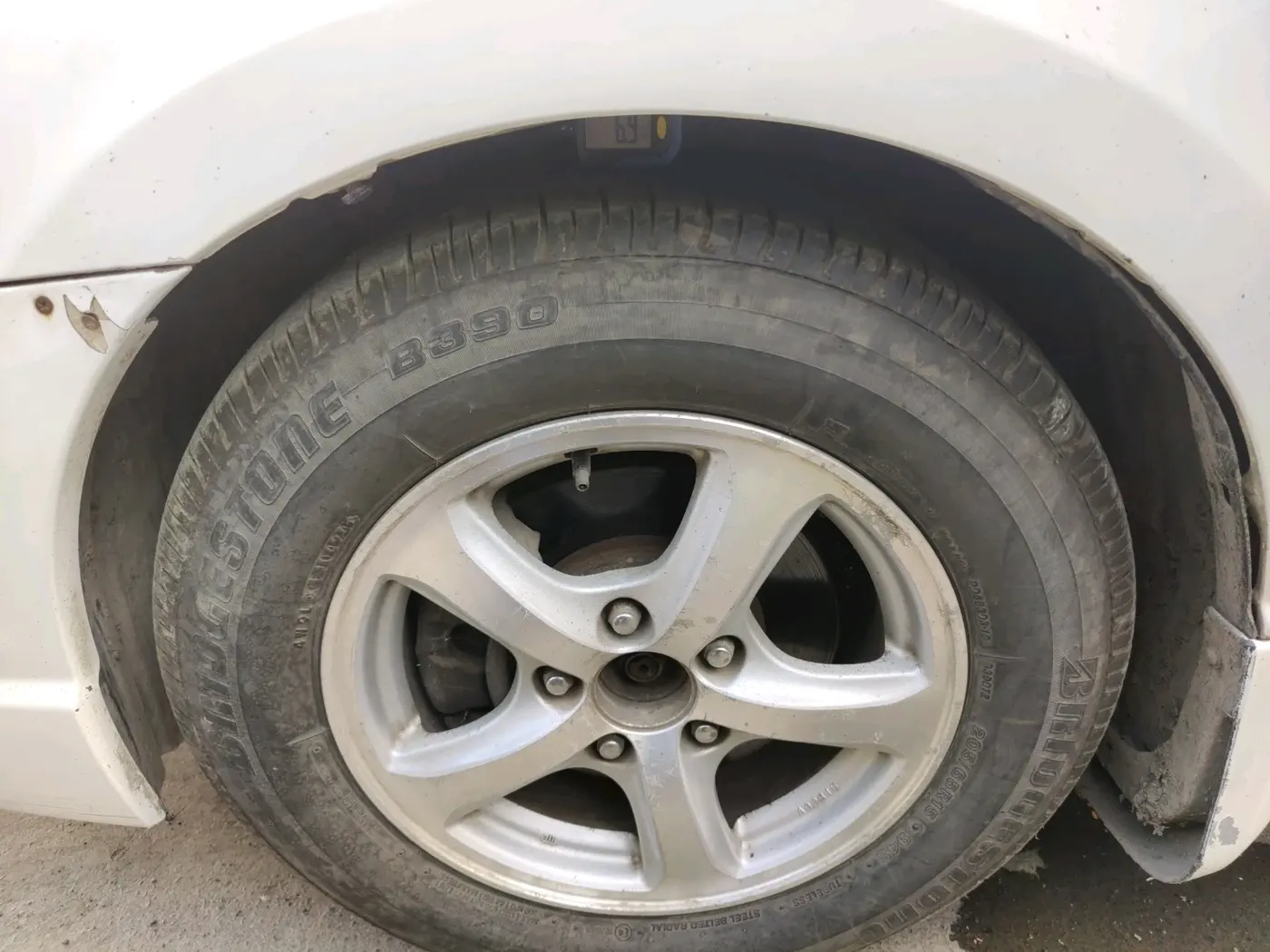 2012 Honda Civic 1.8L I-VTEC V AT, CNG, Automatic, 93,598 km, tyre