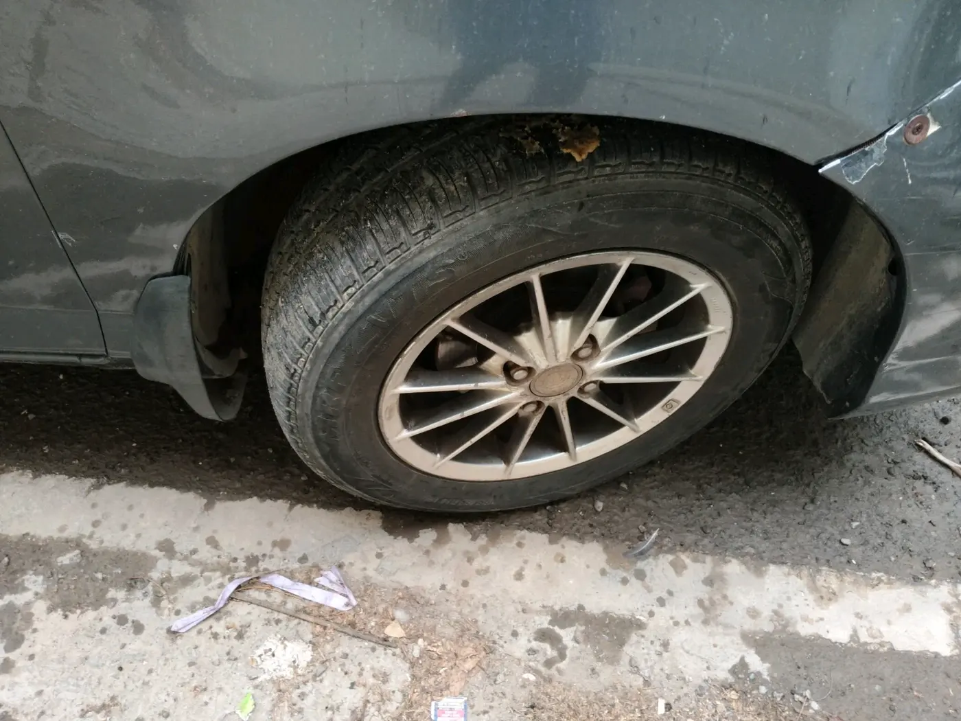 2005 Honda City ZX GXI, Petrol, Manual, 1,53,921 km, tyre