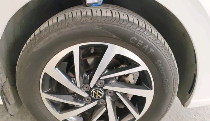 2024 Volkswagen VIRTUS Topline 1.0 TSI MT (Electric Seats), Petrol, Manual, 19,188 km, tyre