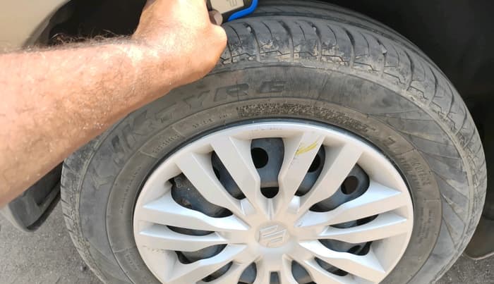 2022 Maruti Dzire VXI AMT, Petrol, Automatic, 28,953 km, tyre