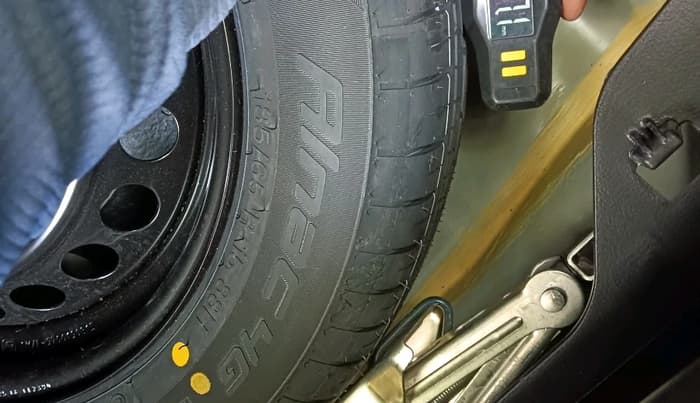 2025 Maruti Baleno ZETA PETROL 1.2, Petrol, Manual, 9,470 km, tyre