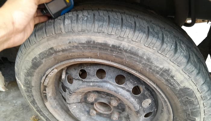 2017 Maruti Celerio VXI CNG, CNG, Manual, 1,34,044 km, tyre