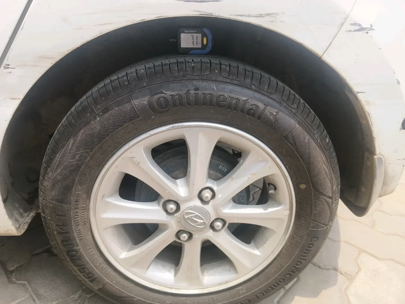 2015 Hyundai Grand i10 ASTA AT 1.2 KAPPA VTVT, Petrol, Automatic, 47,657 km, tyre