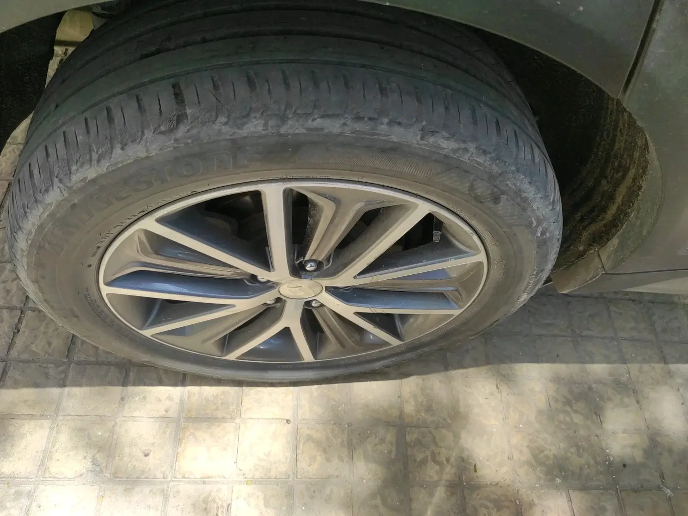 2018 Hyundai Tucson GLS 4WD AT DIESEL, Diesel, Automatic, 1,29,187 km, tyre