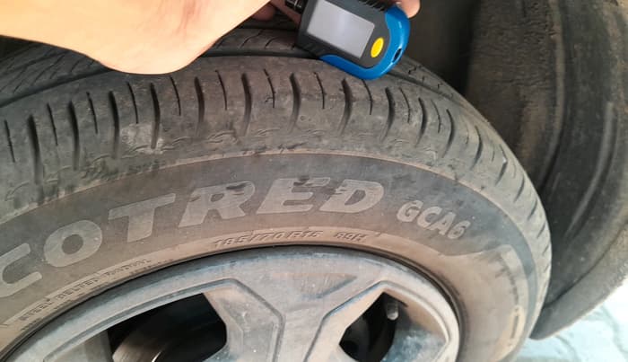2025 Tata PUNCH Accomplished Plus AMT, Petrol, Automatic, 33,338 km, tyre