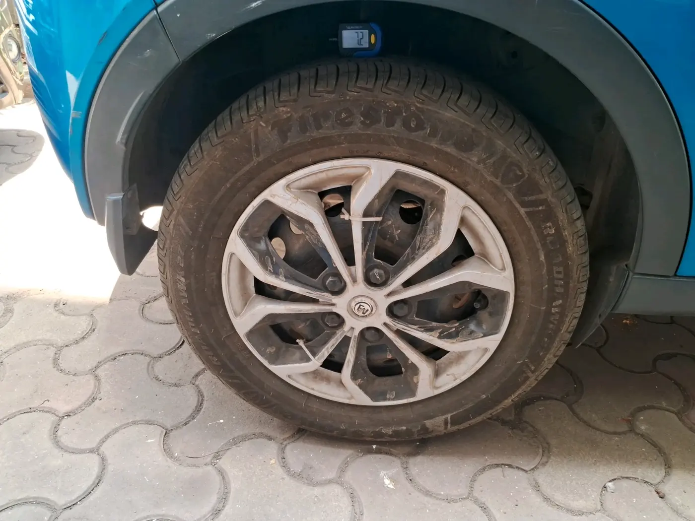 2018 Tata NEXON XM DIESEL, Diesel, Manual, 1,57,034 km, tyre