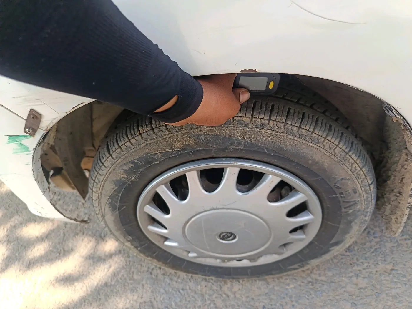 2014 Maruti Alto 800 LXI, Petrol, Manual, 60,610 km, tyre