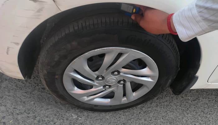 2022 Hyundai AURA S 1.2 CNG, CNG, Manual, 86,373 km, tyre