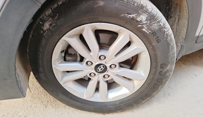 2016 Hyundai Creta SX PLUS AT 1.6 DIESEL, Diesel, Automatic, 74,858 km, tyre