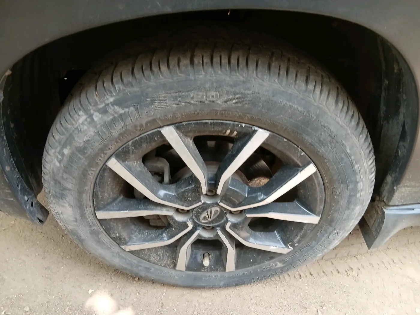 2018 Mahindra KUV 100 NXT K8 D 6 STR, Diesel, Manual, 91,245 km, tyre
