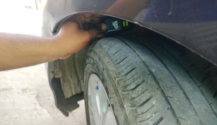 2019 Honda Amaze 1.2L I-VTEC V CVT, Petrol, Automatic, 87,499 km, tyre