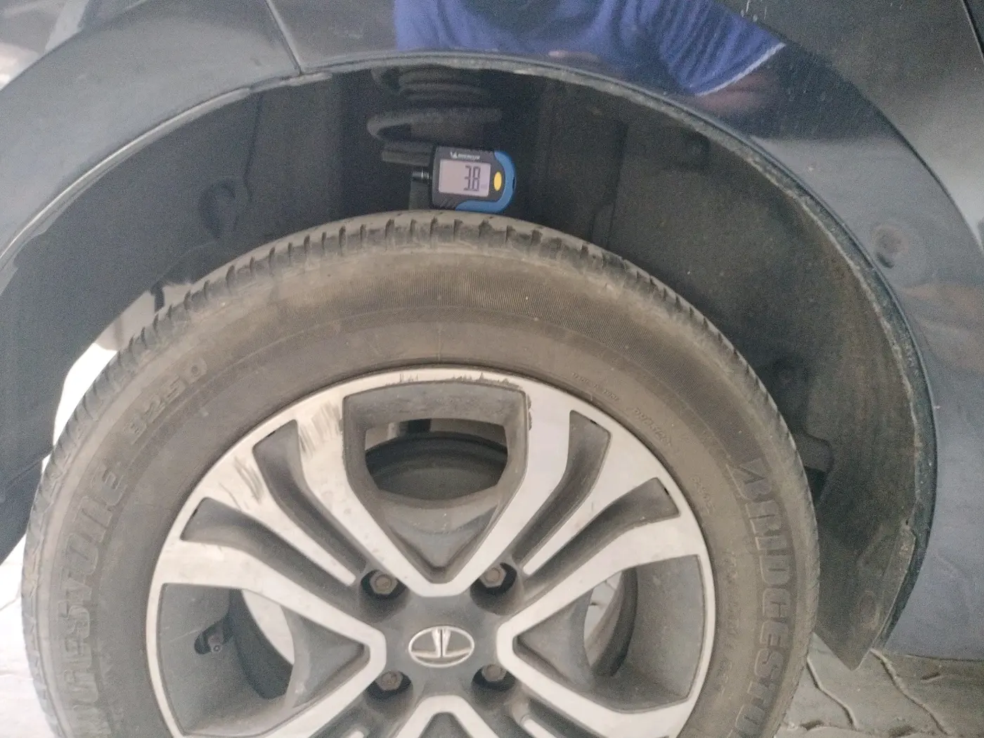 2022 Tata TIGOR XZ PLUS CNG, CNG, Manual, 70,554 km, tyre