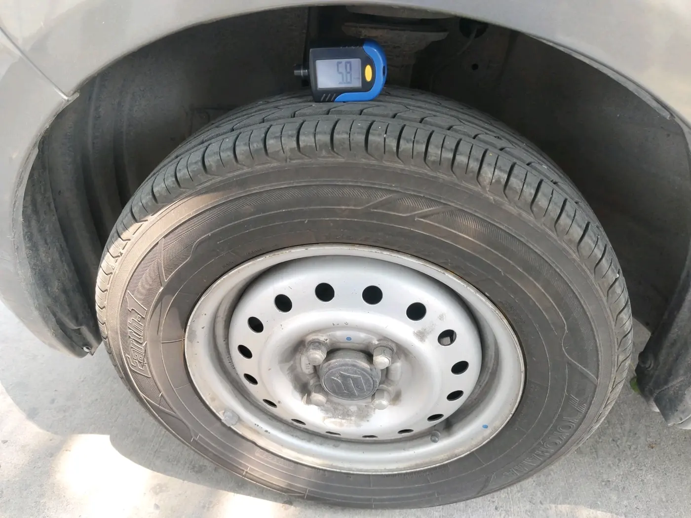 2020 Maruti New Wagon-R LXI CNG 1.0, CNG, Manual, 1,50,521 km, tyre