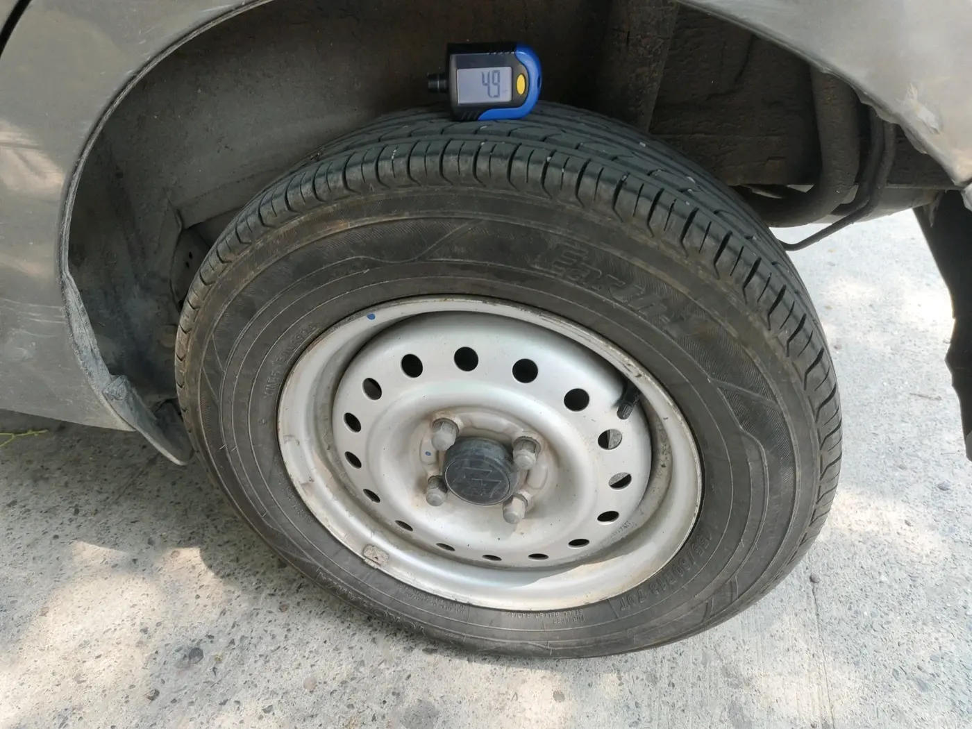 2020 Maruti New Wagon-R LXI CNG 1.0, CNG, Manual, 1,50,521 km, tyre