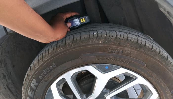 2025 Maruti FRONX ALPHA 1.0L TURBO 6 AT, Petrol, Automatic, 14,094 km, tyre