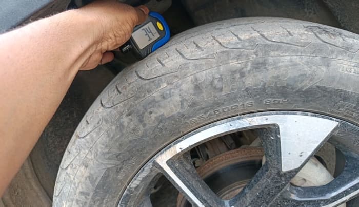 2023 Tata PUNCH ACCOMPLISHED DAZZLE SUNROOF CNG MT, CNG, Manual, 26,942 km, tyre