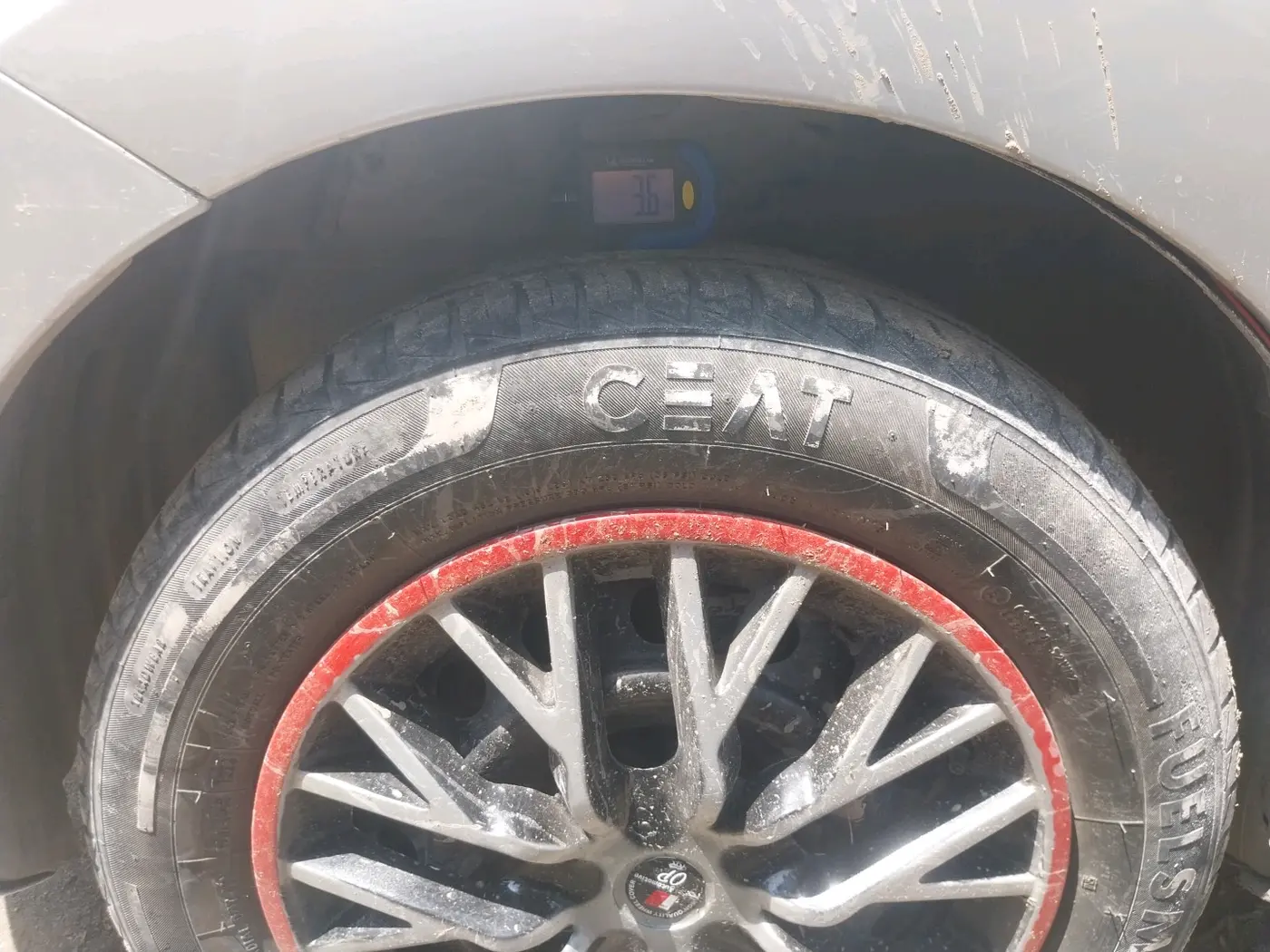 2014 Maruti Celerio VXI, CNG, Manual, 1,37,146 km, tyre