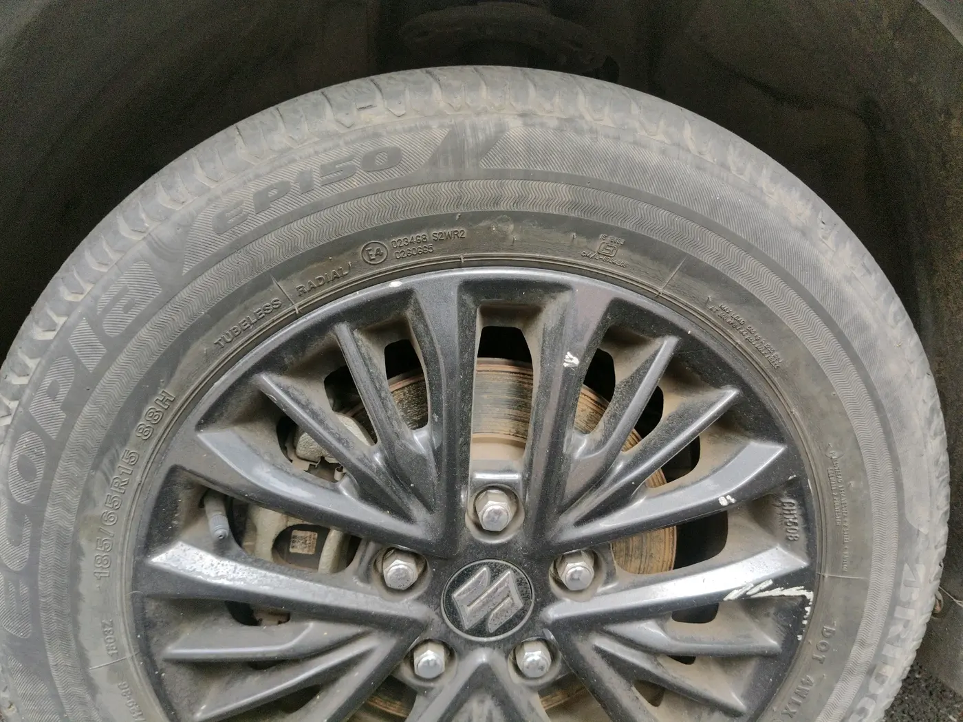 2020 Maruti XL6 ZETA AT, Petrol, Automatic, 29,046 km, tyre