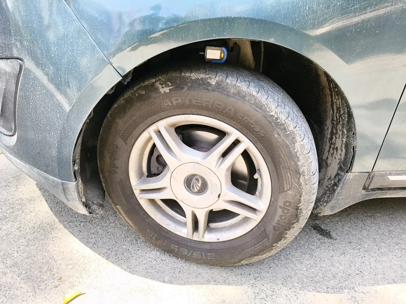 2018 Mahindra MARAZZO M6 7 STR, Diesel, Manual, 1,14,314 km, tyre