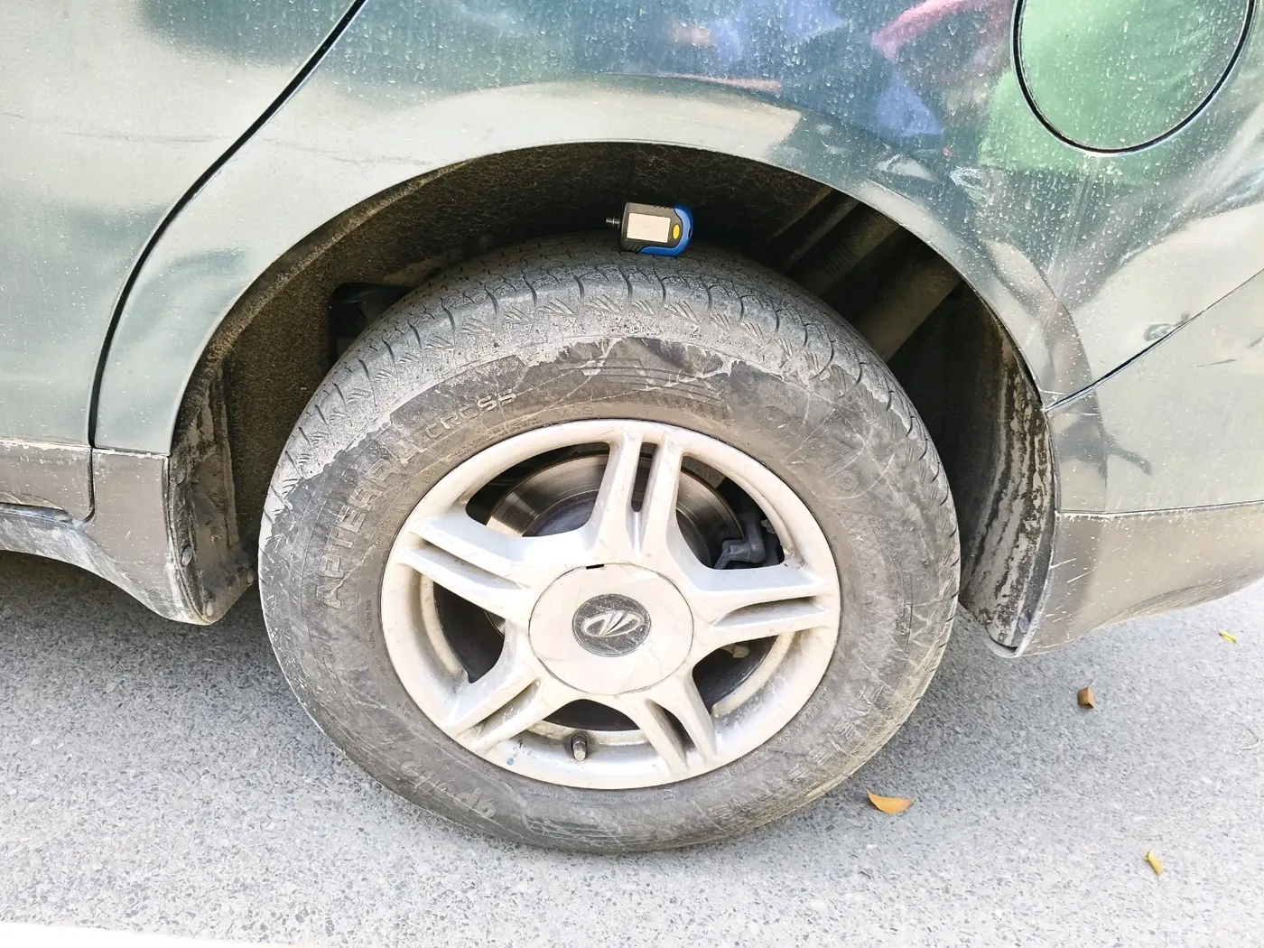 2018 Mahindra MARAZZO M6 7 STR, Diesel, Manual, 1,14,314 km, tyre