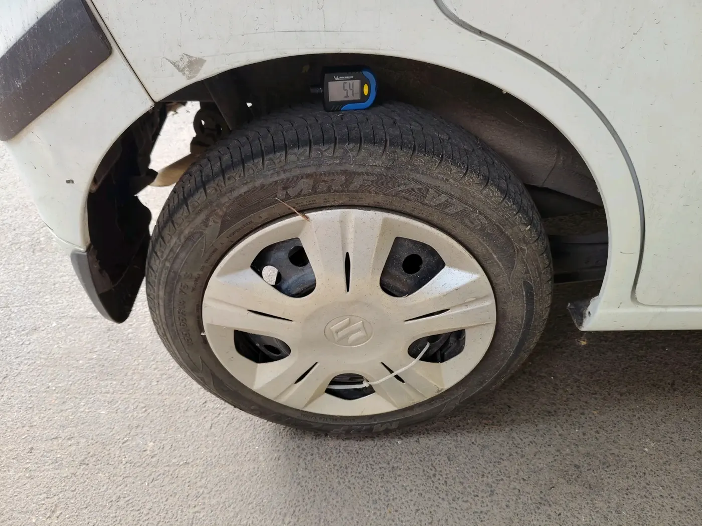 2012 Maruti Wagon R 1.0 VXI, Petrol, Manual, 74,910 km, tyre