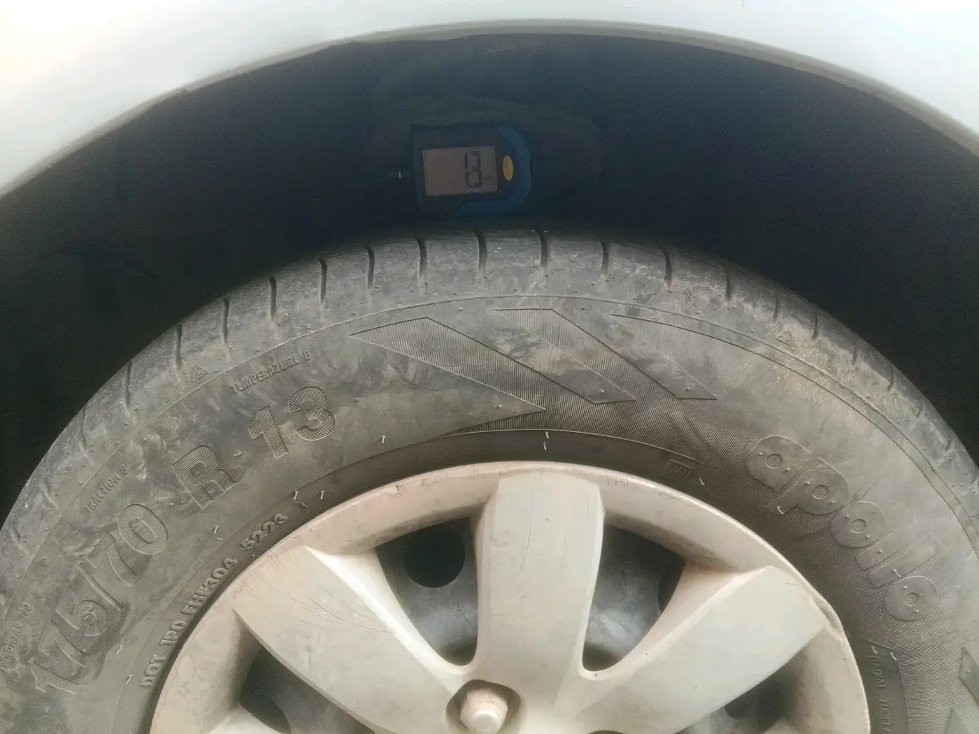 2008 Hyundai Getz Prime 1.3 GLS, Petrol, Manual, 1,11,630 km, tyre