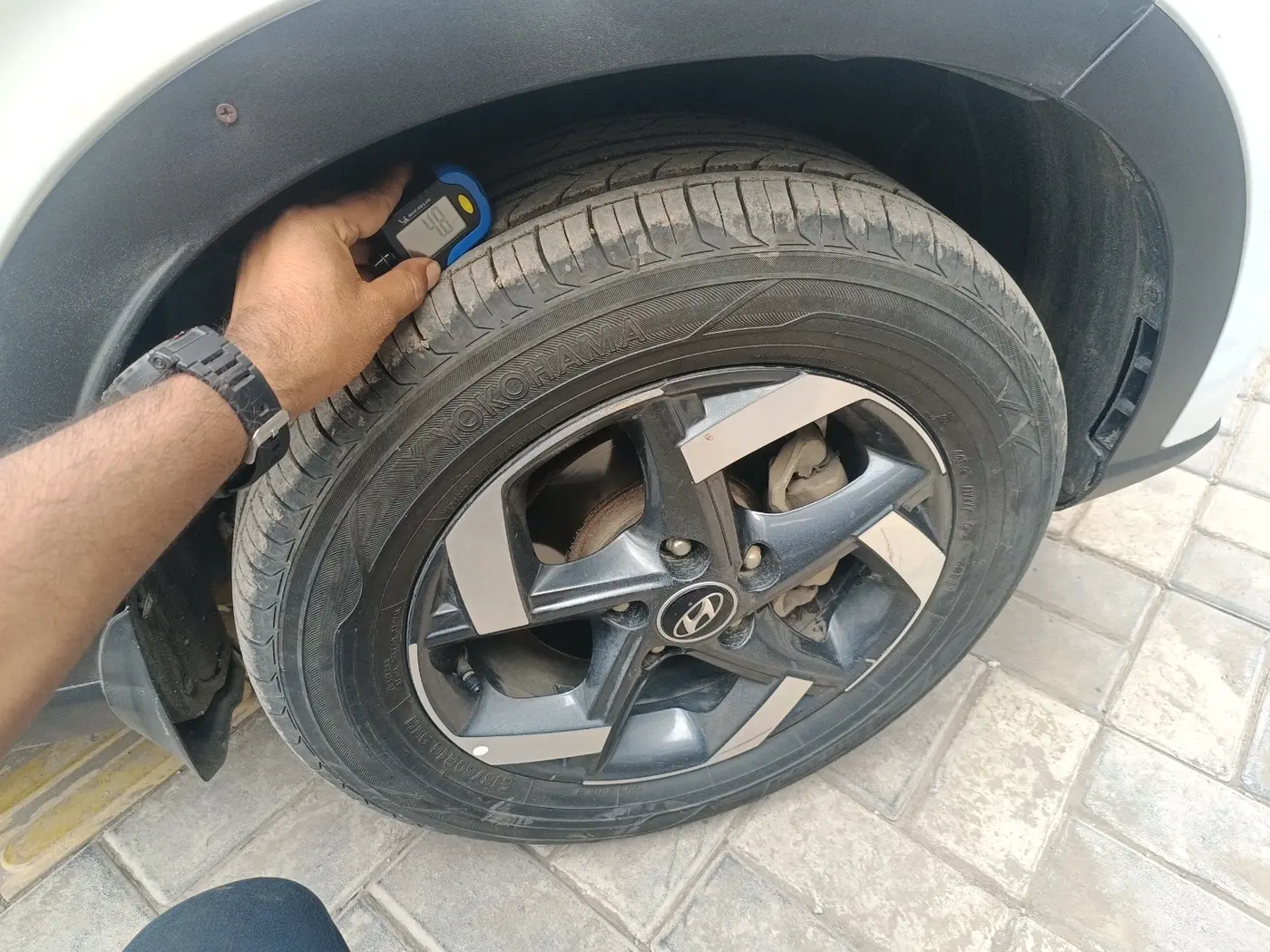 2019 Hyundai VENUE SX 1.4 CRDI, Diesel, Manual, 90,461 km, tyre
