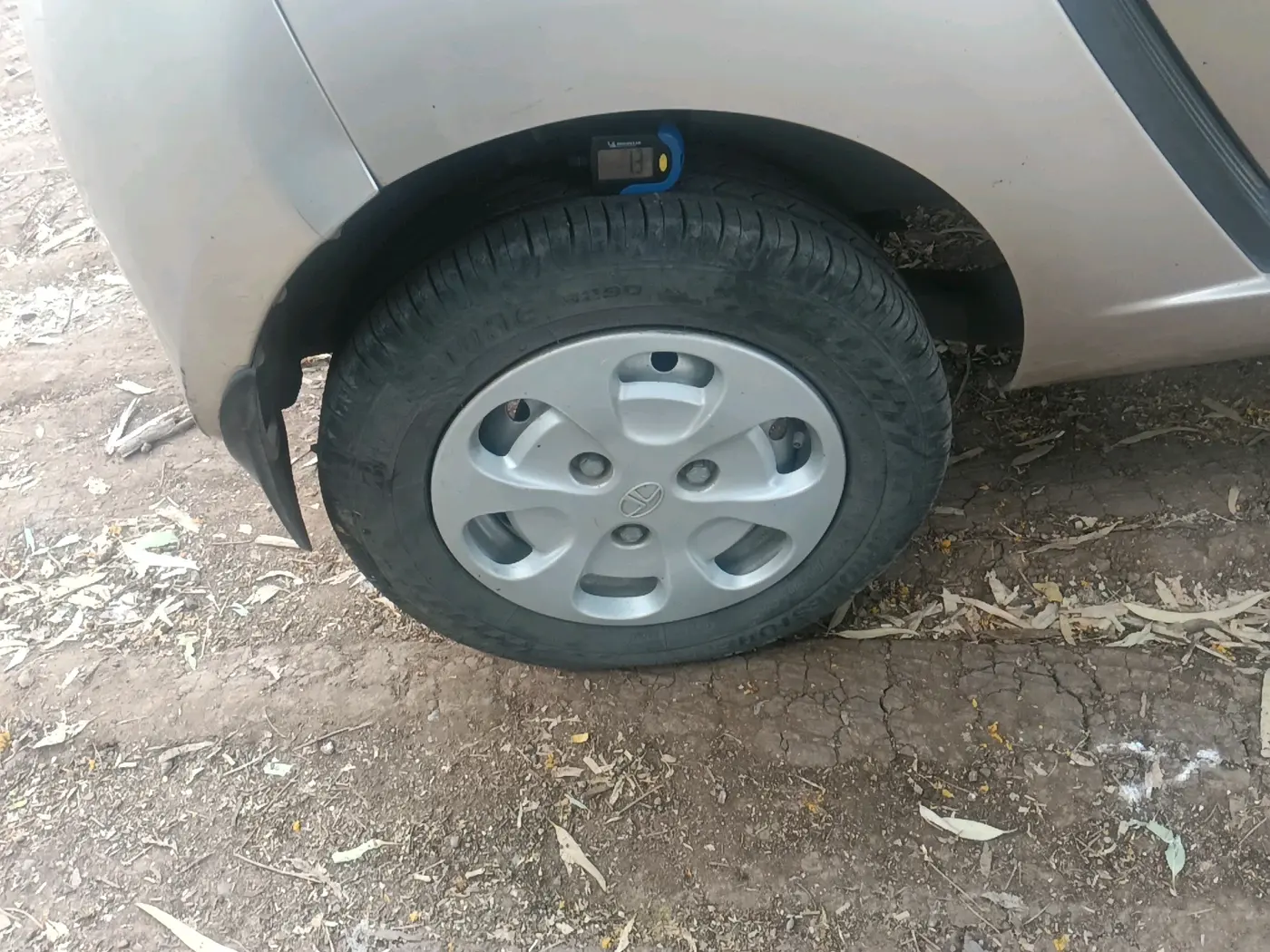 2011 Tata Nano LX, Petrol, Manual, 45,531 km, tyre