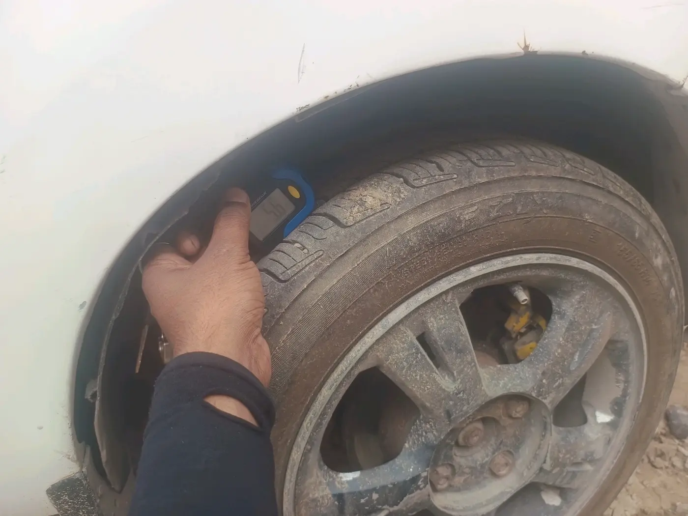 2018 Maruti Alto K10 VXI, CNG, Manual, 80,655 km, tyre