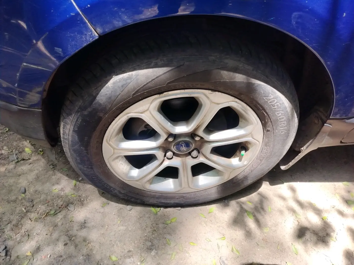 2020 Ford Ecosport TITANIUM + 1.5L PETROL AT, Petrol, Automatic, 47,955 km, tyre