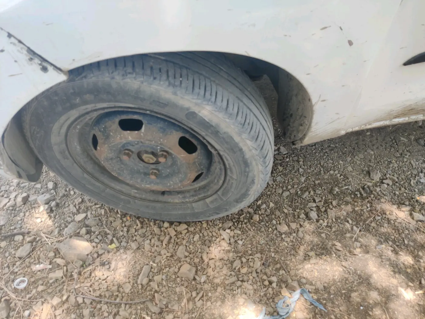 2016 Datsun Redi Go T (O), Petrol, Manual, 95,156 km, tyre