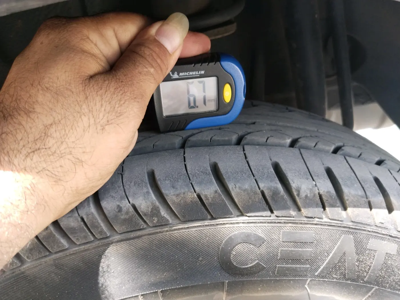 2022 Tata TIGOR XM CNG, CNG, Manual, 80,175 km, tyre