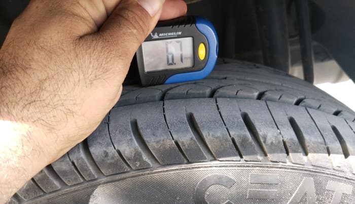 2022 Tata TIGOR XM CNG, CNG, Manual, 80,175 km, tyre