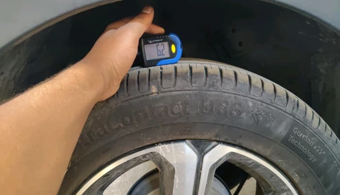 2021 Tata NEXON XZ PLUS DIESEL SUNROOF, Diesel, Manual, 1,06,112 km, tyre