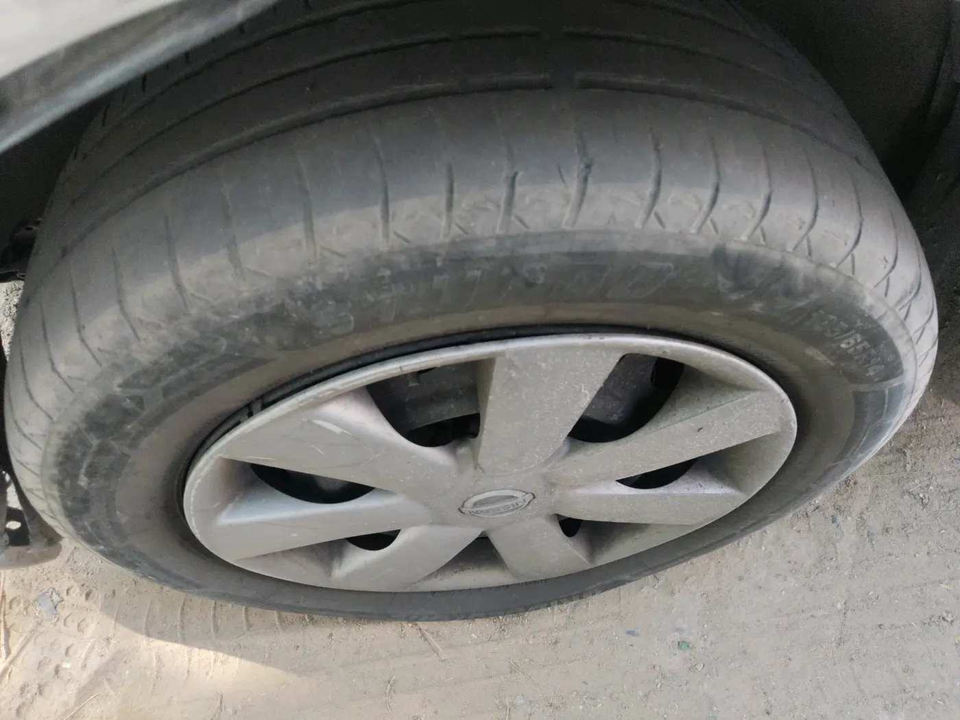 2012 Nissan Sunny XL, Petrol, Manual, 98,540 km, tyre