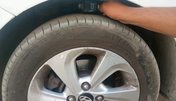 2018 Hyundai Xcent SX 1.2, CNG, Manual, 1,88,521 km, tyre